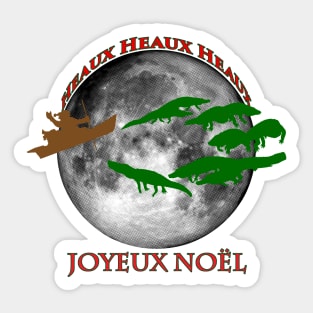 Cajun Christmas Sticker